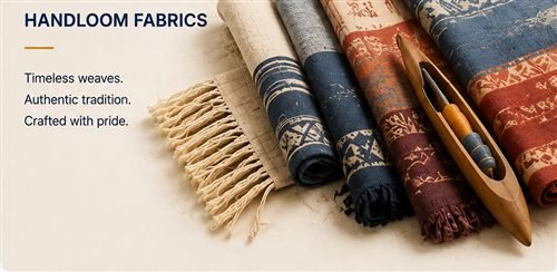 Textiles handloom fabrics