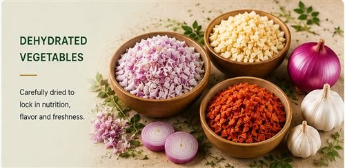 Food Products dehydrated vegetables