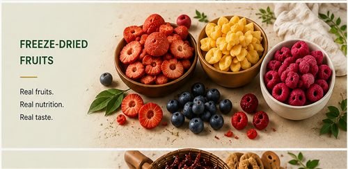 Food Products freeze-dried fruits